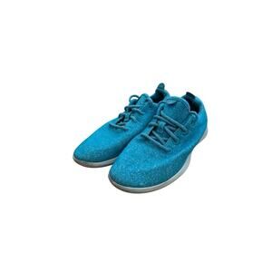 Allbirds Tree Runner Teal Sneakers Womens 9 Merino Wool Lightweight Eco Shoes